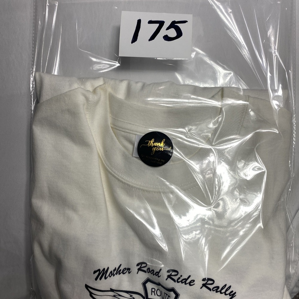Route 66 Mother Road Ride Rally Mens Large White Long Sleeve 2009 - Picture 12 of 12